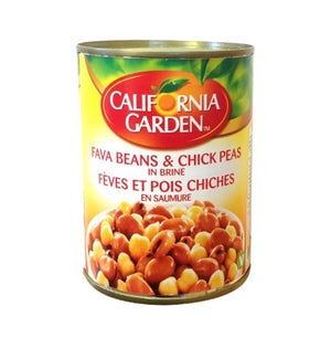 Fava Beans- Chickpeas Recipe "CALIFORNIA GARDEN" 1